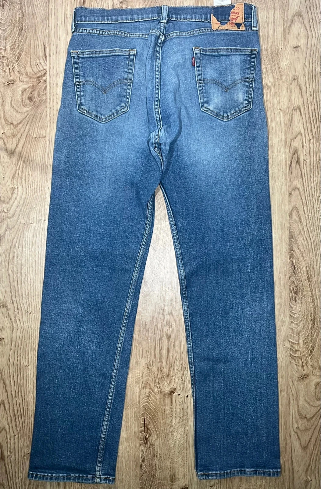 Jean Levi's Straight W34 L34 Vintage Bleu Délavé – photo 6